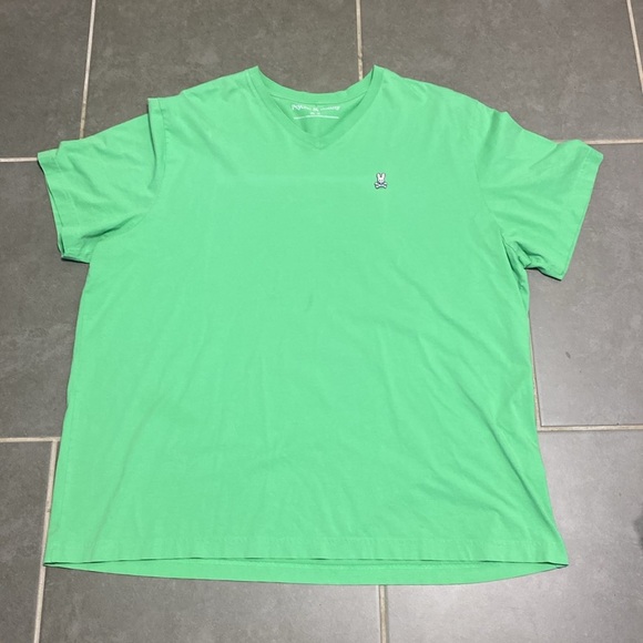 Psycho Bunny v neck t shirt.  Size 3XL - Picture 4 of 5